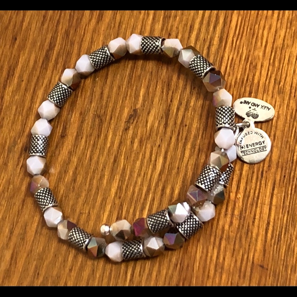 Alex & Ani Vintage 66 Ruler Wrap Energy Bracelet